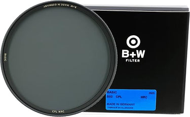 B+W Basic Circular Polarising Filter MRC 58mm - Sustituye F-Pro 66-1081897
